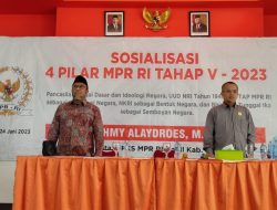 Habib Fahmy Sampaikan Nilai Dasar Pancasila Kepada Warga Darmaga