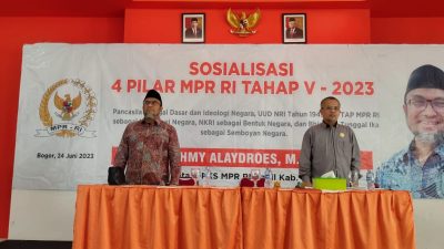 Habib Fahmy Sampaikan Nilai Dasar Pancasila Kepada Warga Darmaga