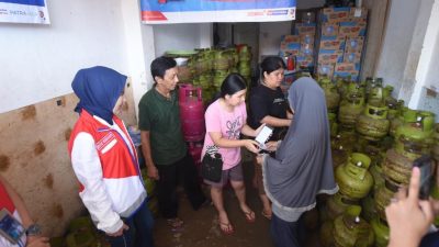 Penyaluran LPG 3 Kg di Wilayah Sumatera Selatan di Pantau Langsung Dirut Pertamina