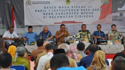 Anggota DPRD Kabupaten Bogor Dapil I Gelar Reses Masa Sidang III di Cibinong