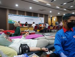 PLN Menggelar Donor Darah dalam Rangkaian Hari Listrik Nasional