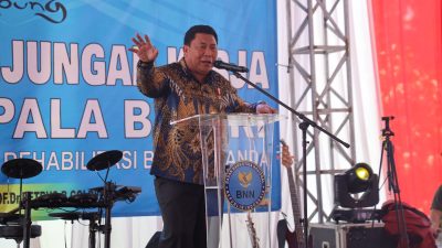 JAJARAN BNN SE-LAMPUNG DIINGATKAN KEPALA BNN RI UNTUK SELALU WASPADA