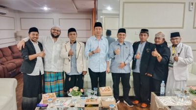 Anggota DPRD Andi Permana Bersama Organisasi IMMAN di sela Rapat Kerja dan Musyawarah DPD IMMAN, di Ruang Rapat Paripurna, Gedung DPRD Kabupaten Bogor