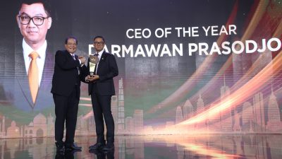 Kembali Dinobatkan Jadi CEO Of The Year, Dirut PLN Darmawan Prasodjo
