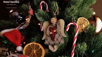 BERKUMPUL DALAM KEHANGATAN NATAL DI SANTIKA PREMIERE ICE-BSD CITY