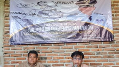 Dialog Terbuka  TYC Evaluasi Tiga Bulan Kepemimpinan Andi Ony