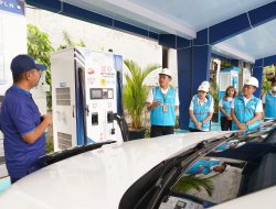 PLN UID Jakarta Raya dan Kementerian ESDM Meninjau Langsung Kesiapan SPKLU di Jalur Mudik