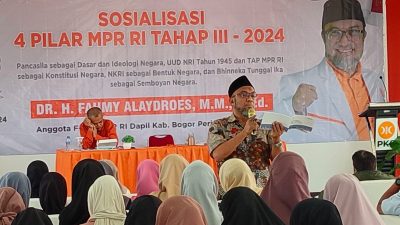 SOSIALISASI 4 PILAR MPR RI:  Generasi Muda, Generasi Penjunjung Tinggi Empat PIlar