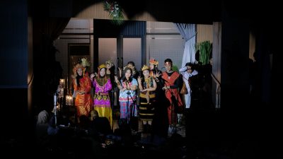 Siswa Purwa Caraka Music Studio Cibinong turut meriahkan Rapat Paripurna HJB ke 542 di Gedung DPRD Kabupaten Bogor