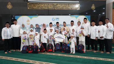 PLN Bagikan Kado untuk 400 Anak Yatim Dhuafa dalam Rangka Menyambut Tahun Baru Islam dan Hari Anak Nasional