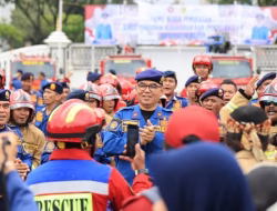 Apresiasi Kinerja Damkar, Bupati Rudy Susmanto Komitmen Tingkatkan Sarana Prasarana Penyelamatan
