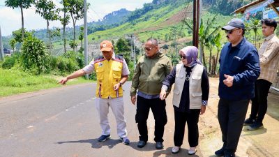 Kesiapan Jalan Provinsi Jelang Arus Mudik Lebaran Ditinjau Langsung Komisi IV DPRD Jabar