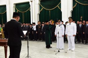 Gubernur Lantik Bupati- Wakil Bupati Bogor 2018- 2023