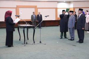 Bupati Bogor Lantik Auditor Ahli Utama & Penjabat Sekda yang Baru