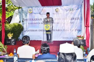 25 Unit Sumur Bor Siap Mengairi 75 Ribu Warga Bogor