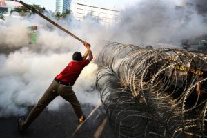 Polri Mengungkapkan Telah Menahan Sebanyak 179 Pedemo Yang Menggelar Aksi