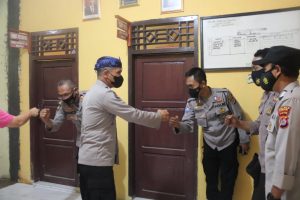 Polsek Lebak Gedong Kedatangan Kabid Humas Polda Banten