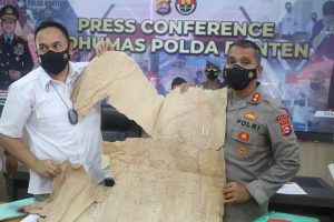 Satgas Mafia Tanah Polda Banten Tangkap Pelaku Pemalsuan Dokumen