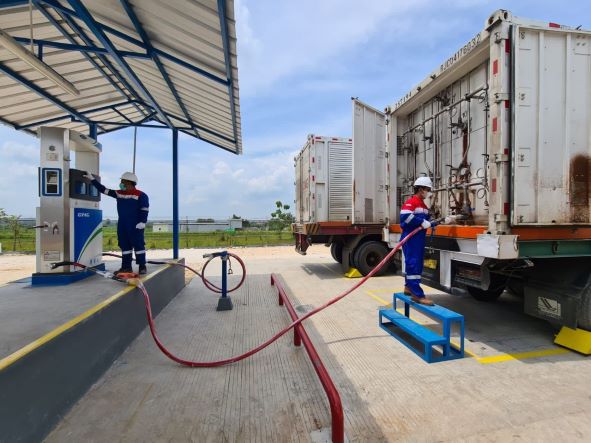 PT Pertamina Pastikan Suplai Gas Alam di Jateng Aman Dengan Beroperasinya Mother Station CNG Blora