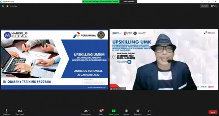 Pertamina-Kemenparekraf Bekali UMKM Teknik Komunikasi Bisnis untuk Mendukung Kesuksesan Gelaran MotoGP Mandalika