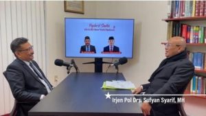 Deputi Pencegahan BNN RI Memberi Pesan untuk Anak Muda Jangan Coba-Coba Narkoba Saat Podcast di USA