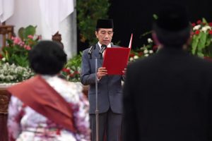 Presiden Jokowi Melantik Kepala dan Wakil Kepala BPIP Masa Jabatan 2022-2027