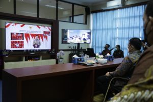 Secara Daring Kepala BNN RI Menghadiri Penyampaian LHP LKPP 2021