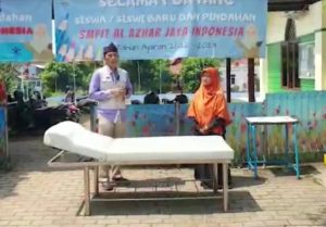 Wow, Dewan Asep Arwin Kotsara Penuhi Janjinya Berikan Bantuan Bagi SMP IT Al-Azhar Jaya Indonesia