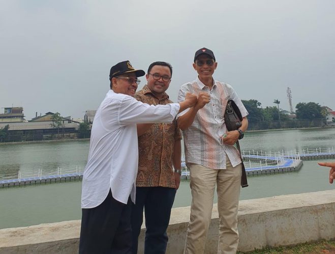 Tinjau Langsung Situ Rawakalong, Dewan Jabar Asep Arwin Catat Hal Penting Untuk Pemprov