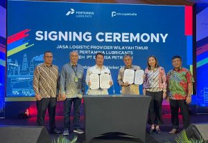 Untuk Kuatkan Distribusi Pelumas Pertamina Lubricants Gandeng Elnusa Petrofin