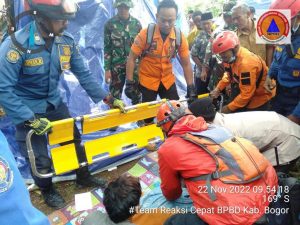 Pemkab Bogor Gerak Cepat Turunkan Personil Hingga Logistik Untuk Bantu Korban Gempa Kabupaten Bogor dan Cianjur