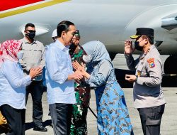 Presiden Jokowi Didampingi Ibu Iriana Lakukan Kunjungan Kerja ke Jawa Timur