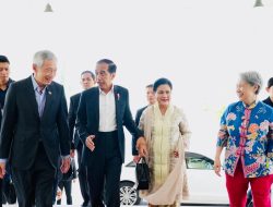 Jamuan Santap Siang Bersama PM Lee Dihadiri Presiden Jokowi dan Ibu Iriana