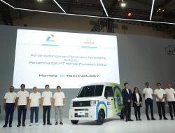 dalam Riset Penggunaan Mobil Listrik untuk Kegiatan Komersil, Honda Jalin Kerjasama dengan Pertamina