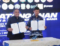 Pj Bupati Bogor Asmawa Tosepu Tandatangani Nota Kerjasama dengan Badan Perlindungan Pekerja Migran Indonesia