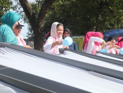 Ibu Negara Iriana Jokowi Pimpin Gerakan Tanam Cabai di Kabupaten Bogor