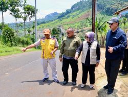 Kesiapan Jalan Provinsi Jelang Arus Mudik Lebaran Ditinjau Langsung Komisi IV DPRD Jabar